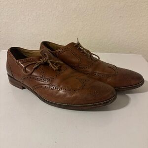 Cole Haan Tan Leather Men's Oxfords 11M